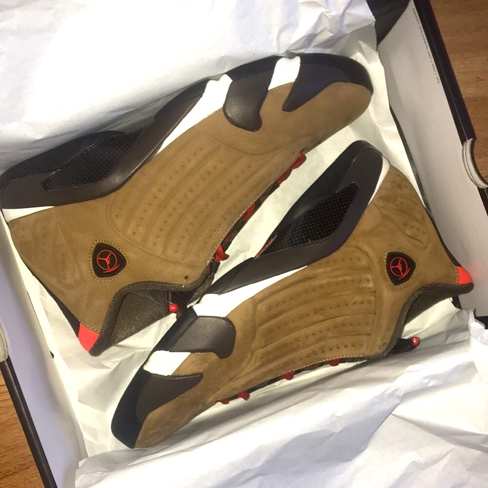 Jordan XIV 14 retro SE DS Archaeo Brown/multi color 10.5 DEADSTOCK Winterized